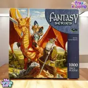 2003 Dragons of Deceit Fantasy Series Wizards of Coast 1000pc Art Puzzle *RARE*