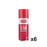 6 x CRC 5-56 Multi Purpose Lubricant 400g/560ml Protects metal - Silicone Free