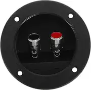 NOLITOY Car Audio Terminal Connector Easy-Install Speaker Terminal Assembly Subwoofer Box for Enhanced Bass