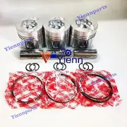 3TN100L 3TN100TE 3TN100 3TN100T Piston Kit Ring For Yanmar Engine Daewoo DSL801