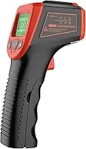 F Fityle Digital IR Infrared Thermometer, Non-Contact Temperature Gun -58℉~1112℉ for Cooking Gadgets, Barbecuing, and Other Indoor Outdoor Activities - Red