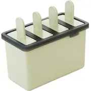 2PCS Popsicle Ice Cream Mold Homemade Simple Ice Mold 4-Grid Ice Tray