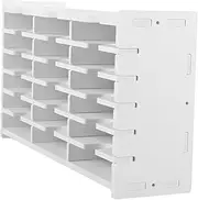 ULDIGI Compact CD Storage Case with Multi Grid Design for Organizing Music Game Discs and Inkpads Lightweight and Portable for Home and Office Use