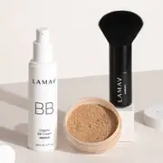 LAMAV Vegan Makeup Starter Kit - Dark