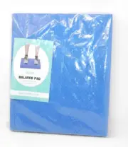 Vive Health Balance Pad Blue 15.5x13" Foam 2.4" Thick Rehab Exercise Cushion New