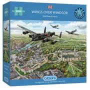 Gibsons Wings Over Windsor 1000 Piece Puzzle