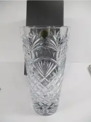 RARE BRAND NEW Waterford 12" Cecily Cylinder Vase 11 Lbs Heavy Duty A-573