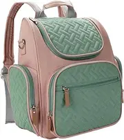 kokiya Baby Diaper Bag Backpack Nursing Backpack Nappy Changing Bag Baby Essentials Travel Bag, Multicolor A