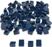 Lego 100 New Dark Blue Slope Sloped 30 1 x 1 x 2/3 Parts
