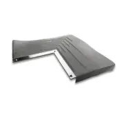 (5 PK) Best-1 Gutter Guards KB1IMAL-5 Inside Mitre Aluminum with Micro Mesh