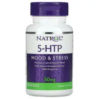 在飛比找iHerb優惠-[iHerb] Natrol 5-HTP，情緒與和壓力，50