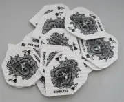 Bulk Pack of 15 (5 Sets) Dimplex Dart Flights "Ace of Spades"