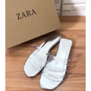 Zara 女式涼鞋 ZR-149 管狀綁帶涼鞋女士平底 Zara 涼鞋進口