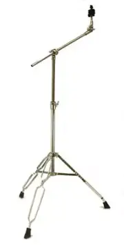 B-Stock Cymbal Boom Stand 5'FT Double Braced Chrome Percussion Drums Tripod
