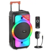 Pyle 160W Portable BT PA & Karaoke Speaker System, TWS Function