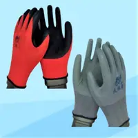 在飛比找momo購物網優惠-尼龍皺紋手套 工業防滑手套(12雙/包 丁手套 止滑工作手