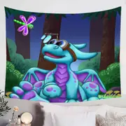 Tinker the Smartest Dragon Tapestry