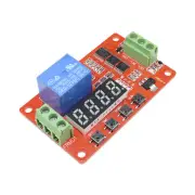 12V Automation Delay Multifunction Self-lock Relay Cycle Timer Module PLC