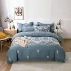 Bedding Set Luxury Cotton with Pillow Cover Bed Linen Sheet Bedsheet Duvet Cover
