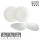 【CorelleBrands 康寧餐具】純白4件式餐盤組(426)