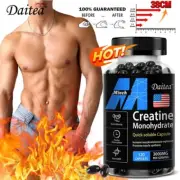 Creatine Monohydrate 3000mg 120 Capsules Muscle Gain Strength Booster