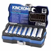 Kincrome K27050 - Lokon Socket Set 1/4" Deep 8 Piece Metric