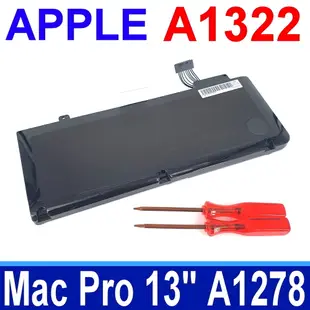 APPLE A1322 原廠規格 電池 MacBook Pro 13 A1278 2009~2012 (5.8折)