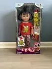 My Life As Poseable Grinch Sleepover 18 inch Doll, Brunette Hair, Green Eyes