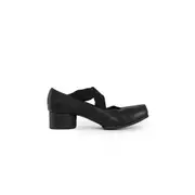 [UMA WANG] Décolleté Ballerina in Pelle di Vitello Black