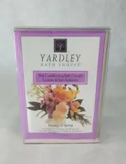 Vintage Yardley Essence Of Spring Skin Conditioning Bath Crystals 3 Pack Box NOS