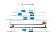 Apple iMac A1418 LCD Screen Adhesive Stickers Tape 21.5" screen repair