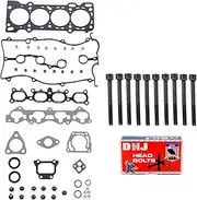 DNJ HGB4026 Head Gasket Set with Head Bolt Kit For 1999-2000 for Mazda Protege 1.8L 1839cc L4 DOHC