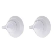 2x 4pc Appetito Stackable Oil Pouring Funnels Home Cooking Kitchen Tool White