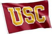 Desert Cactus USC Flag University of Southern California Trojans Flag Banners 100% Polyester Indoor Outdoor 3x5 feet Flags (Style B)