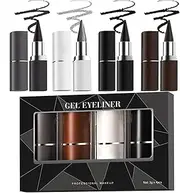 Smudge Proof Eye Liner,Quick Dry Eye Liner Pencil - 4 Colors Easy to Apply Makeup, Stylish Women Accessories for Prom, Gathering, Holiday