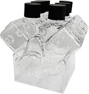 Whiskey Bottle, Liquor Dispenser | Vodka Bottle Decanter Inspired by V8 Motor | Wine Dispenser Home Bar for Tequila, Bourbon, Brandy