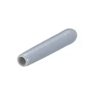 20pcs Rubber End Caps 2mm ID Screw Thread Protectors Grey