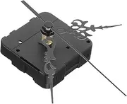 Uonlytech 1set Clock Mechanism Kit Reverse Movement Battery Operated Clock Replacement Parts Includes Hour Second Hands
