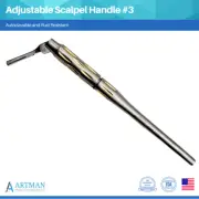 Adjustable Scalpel Handle #3 with 7 Adjustable Positions ARTMAN