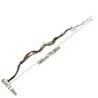 180Cm Flexible Artificial Tree Rattan Vine Branch with Leaves DIY Wreath Plant f