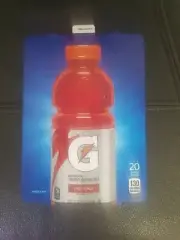 (3) DIXIE NARCO 501E SODA VENDING MACHINE "Gatorade Fruit Punch" 20oz VEND LABEL