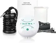 Detox foot bath machine, Portable Ion Ionic Detox foot Bath Machine, Foot Cleanse Foot Detox Spa Machine for Home Travelling USE With 10 Liners