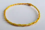 YELLOW String BRACELET BOHO SURFER STYLE