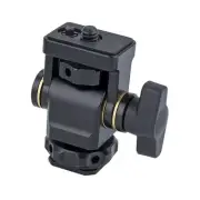 Camera Monitor Mount with Cold Shoe Adapter Monitor Holder for Flash and Video