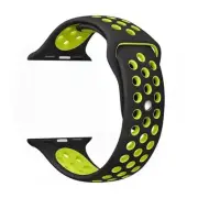 NewBee Sports Silicone Bracelet Strap Band For Apple Watch iWatch 38mm Black/...
