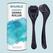 Derma Roller For Hair And Beard Regrowth 540 Micro 0.5mm Titanium Alloy Needles Reduces Hair Fall & Stimulates Hair Follicles, Safe and Effective Easy to use | Skin Care Men and Women