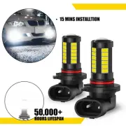 Pair HB4 9006 LED Headlight Bulbs Kit Light Replace Lamp Head Globe White 12V AU (for: BMW)