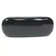 Gucci Eyeglasses Sunglasses Case Clamshell Black Patent Leather Rectangular New