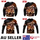 Excavator Hoodie Tradie Back Hoe Track Hoe JCB Hitachi - AU Stock