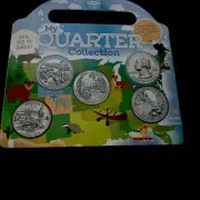 WHITMAN MY QUARTERS AMERICA THE BEAUTIFUL & STATE QUARTERS NEW